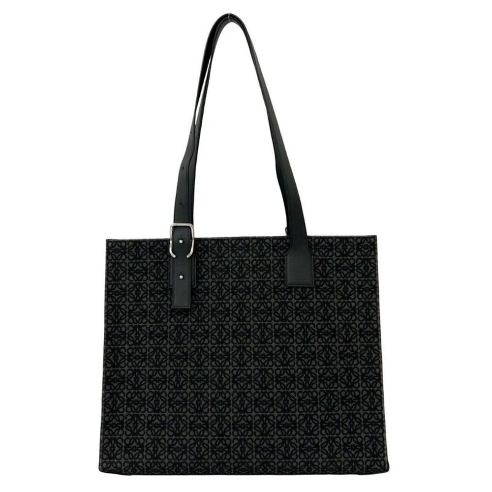 Loewe Anagram Canvas Leather Tote bag